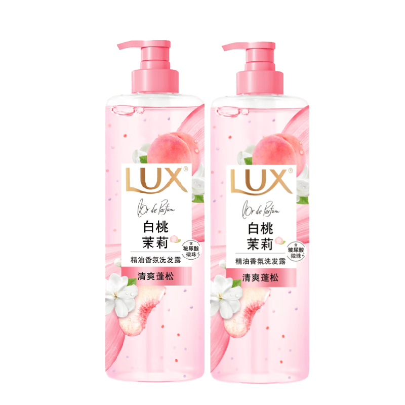 力士白桃茉莉洗发水470g*2瓶 凑后90.09返10元超市卡